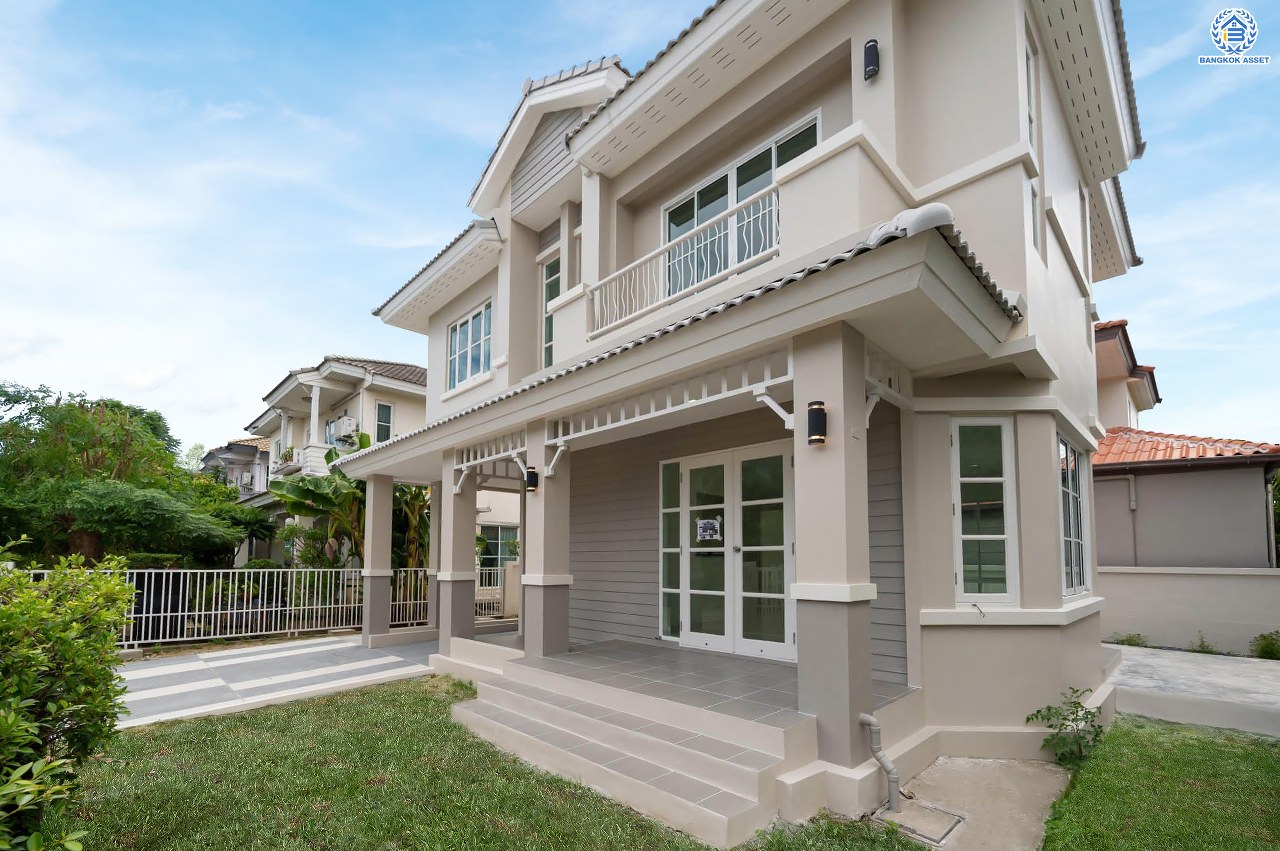 บ้านมือสองตกแต่งใหม่ โครงการ ชัยพฤกษ์ ติวานนท์-ราชพฤกษ์1 เนื้อที่ 56.20 ตร.ว. ฟังก์ชัน 3 ห้องนอน 2 ห้องน้ำ จอดรถได้ 1 คัน สภาพแวดล้อมดี บนทำเลศักยภาพ หน้าโครงการติดถนนใหญ่ เชื่อมต่อถนนราชพฤกษ์ ใกล้จุดขึ้นทางด่วน "ศรีสมาน" ใกล้ห้าง "เซ็นทรัลเวสเกต" และ "โรบินสันศรีสมาน"...